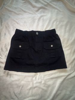 Cargo mini skirt