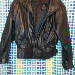 Women's Black Leather Jacket
