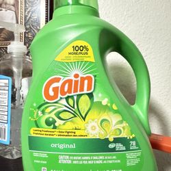 Gain Laundry Detergent 
