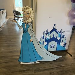 Frozen party characters