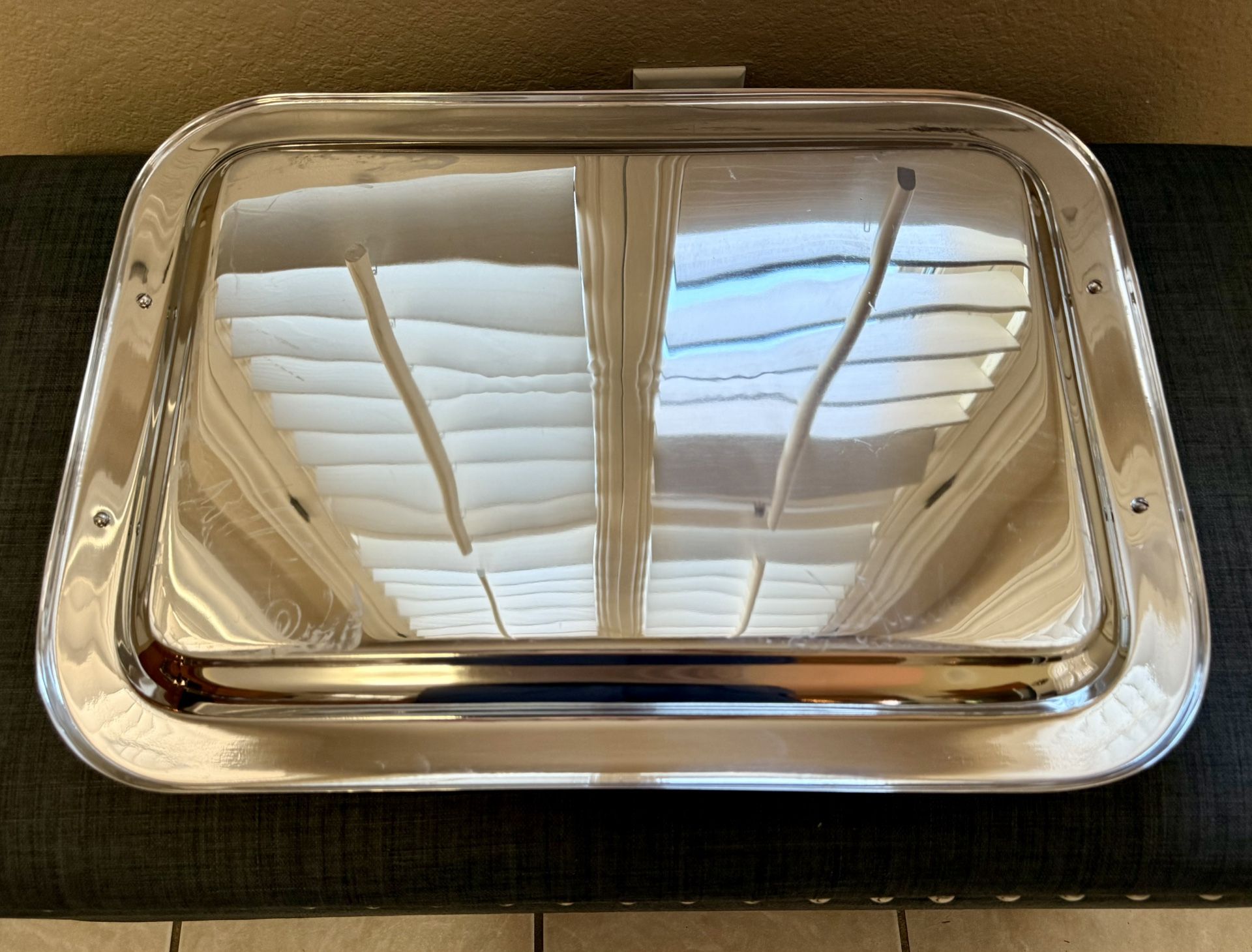 Sliver Plated Serving Tray - Never Used