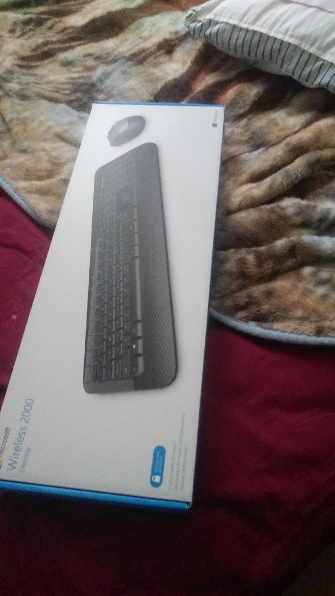 Wireless keyboard and mouse
