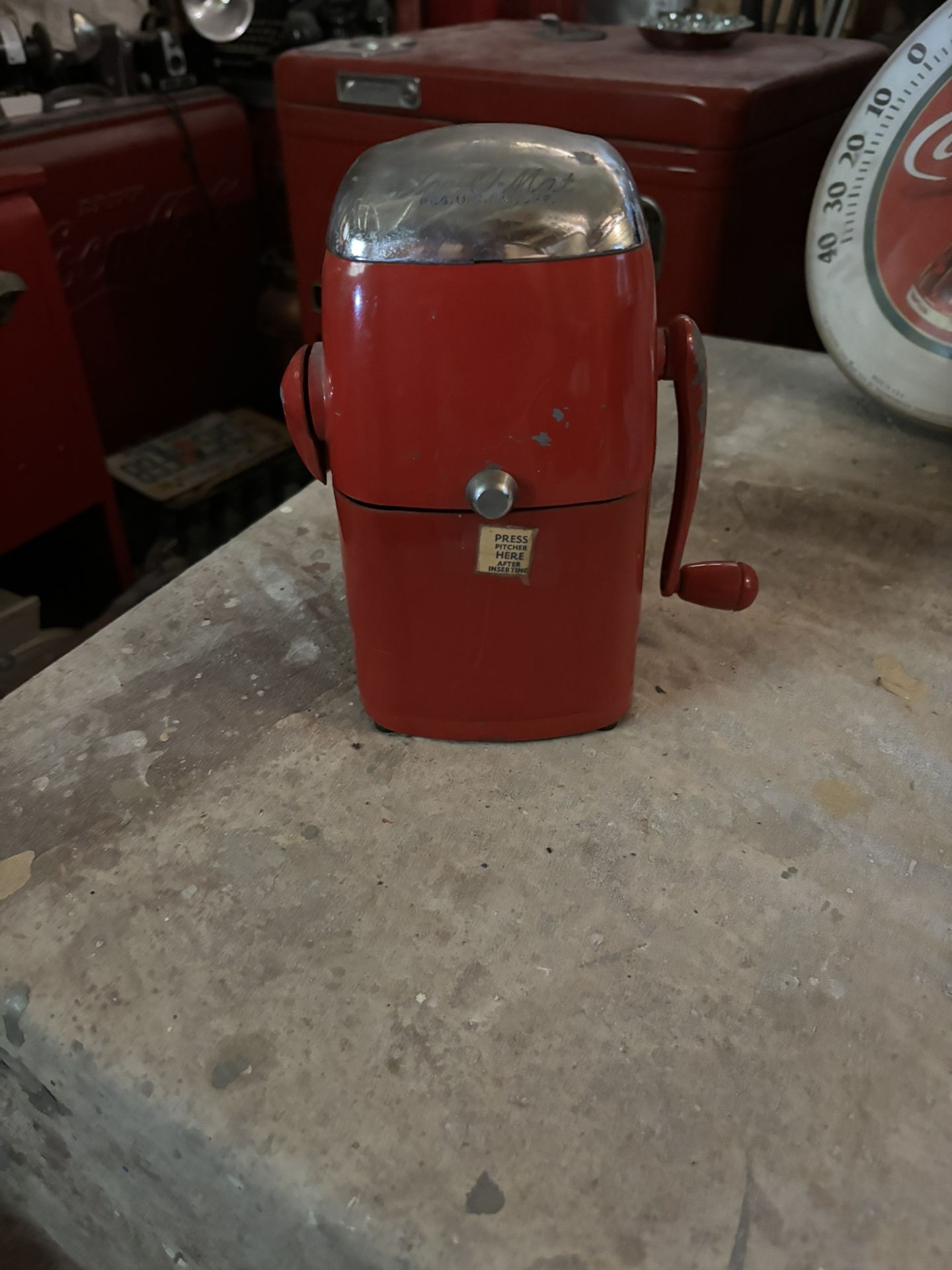 Antique Ice Crusher