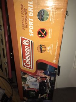 Coleman sport grill