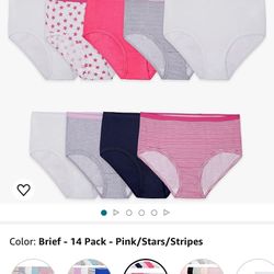 Girls Underwear Size 14
