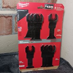 Milwaukee 8 pcs multitool blades