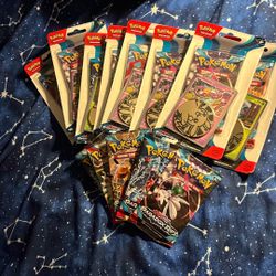 13 Pokemon Booster Packs