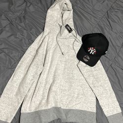 Express Hoodie And Rose Hat