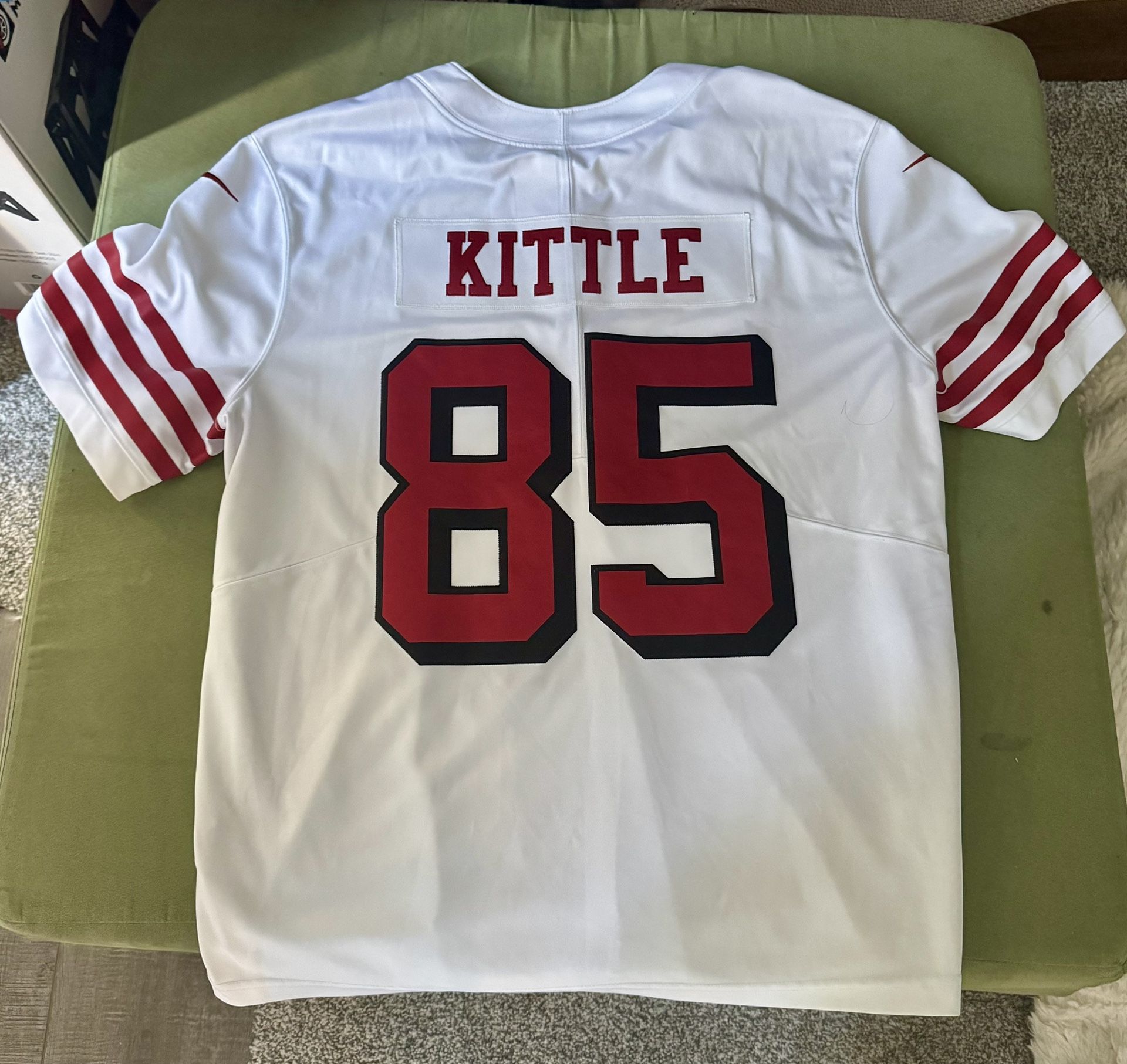 XXL George Kittle 75 Year Anniversary Jersey