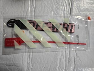Off-White Key Chain And Zip Tie