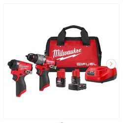 Milwaukee M12 Hammer Drill Impact Driver