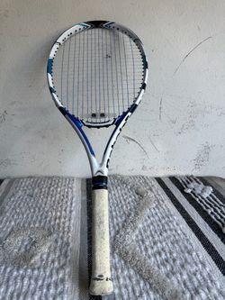BABOLAT Tennis Racket White and Blue