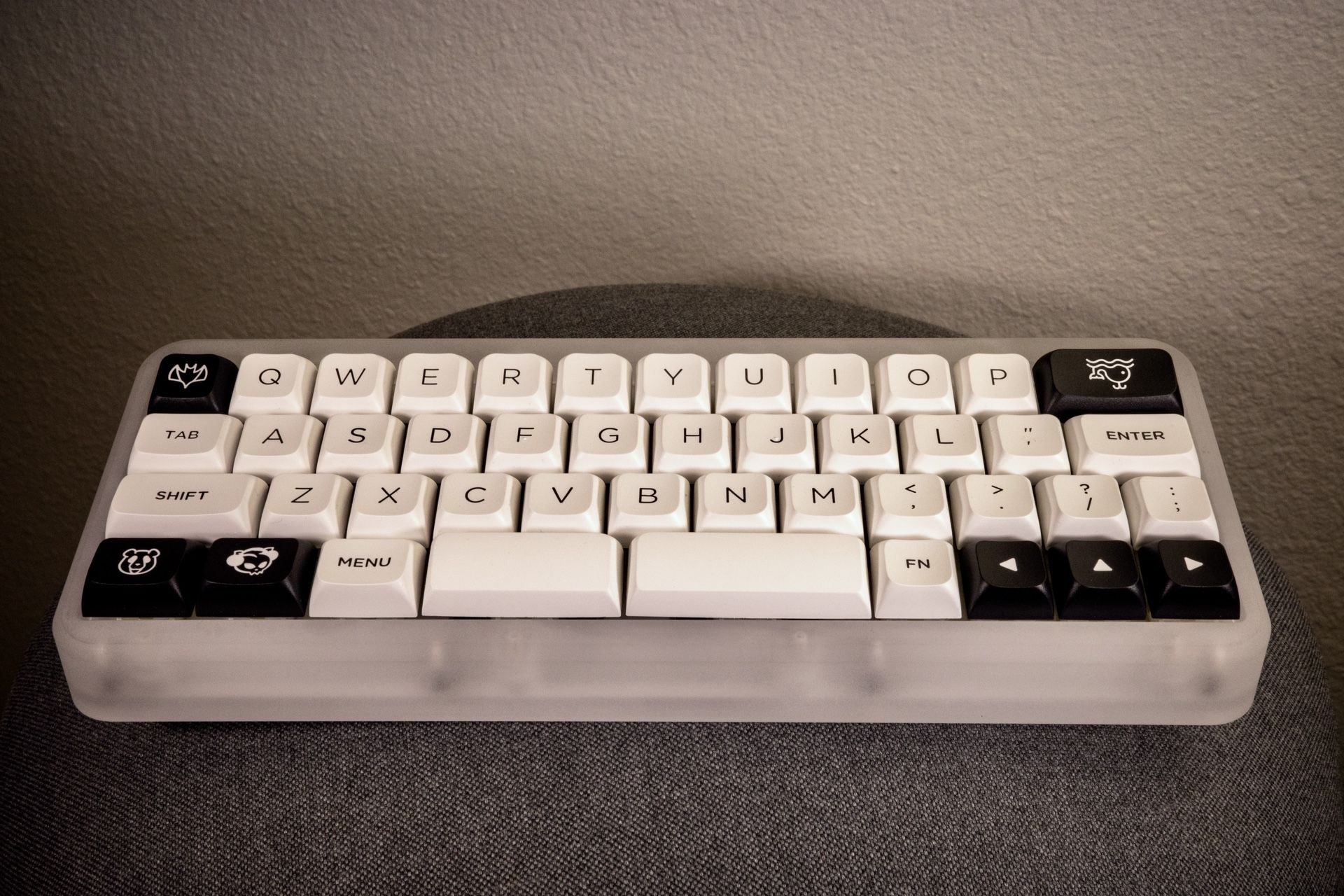 Akko ACR Top 40 Mechanical Keyboard (40%) Fully Assembled - Gateron Milky Yellow