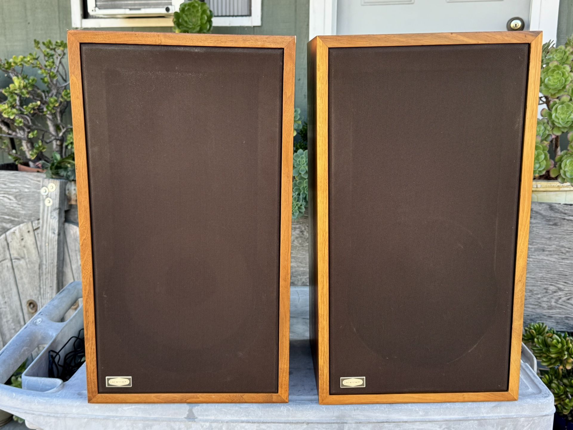 Vintage Synergistics S 51 Three Way Floor Speakers