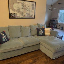 Sofa w/ Chaise + Storage