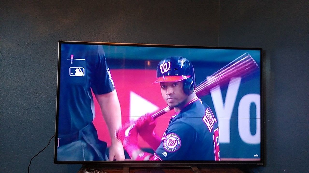 60 inch Vizio smart TV deeply discounted due to small line