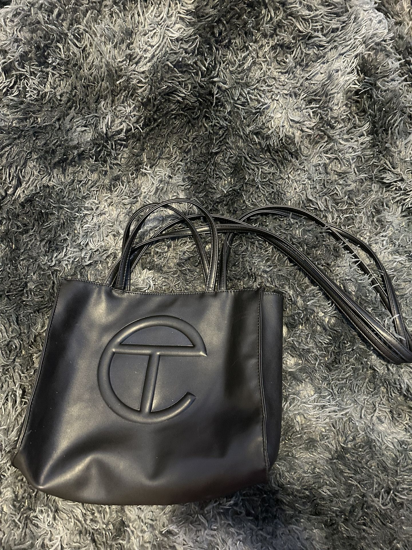 Black Telfar Tote Bag