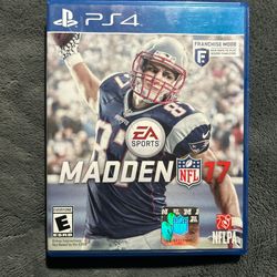 Madden 17 for PS4