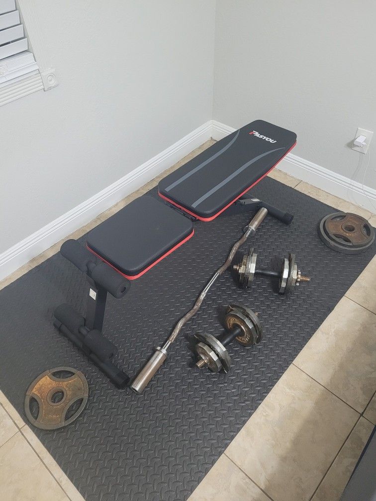 Bench With Weights