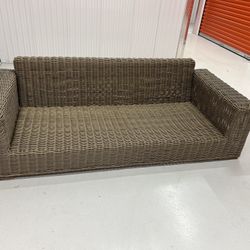 2 Restoration Hardware Outdoor Sofas