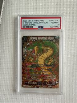 Shenron the Eternal Dragon BT21-147 PSA 10