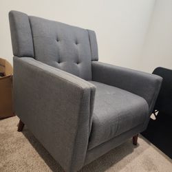 Grey Accent Chair
