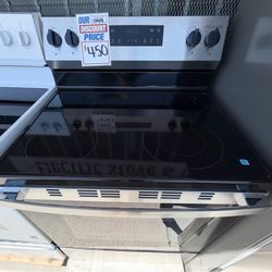 🎉 GE Stainless Steel Electric Stove 🔥 Same Day Delivery 🚚