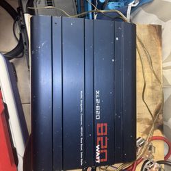 SPL xl2-820 820 watt car audio amp