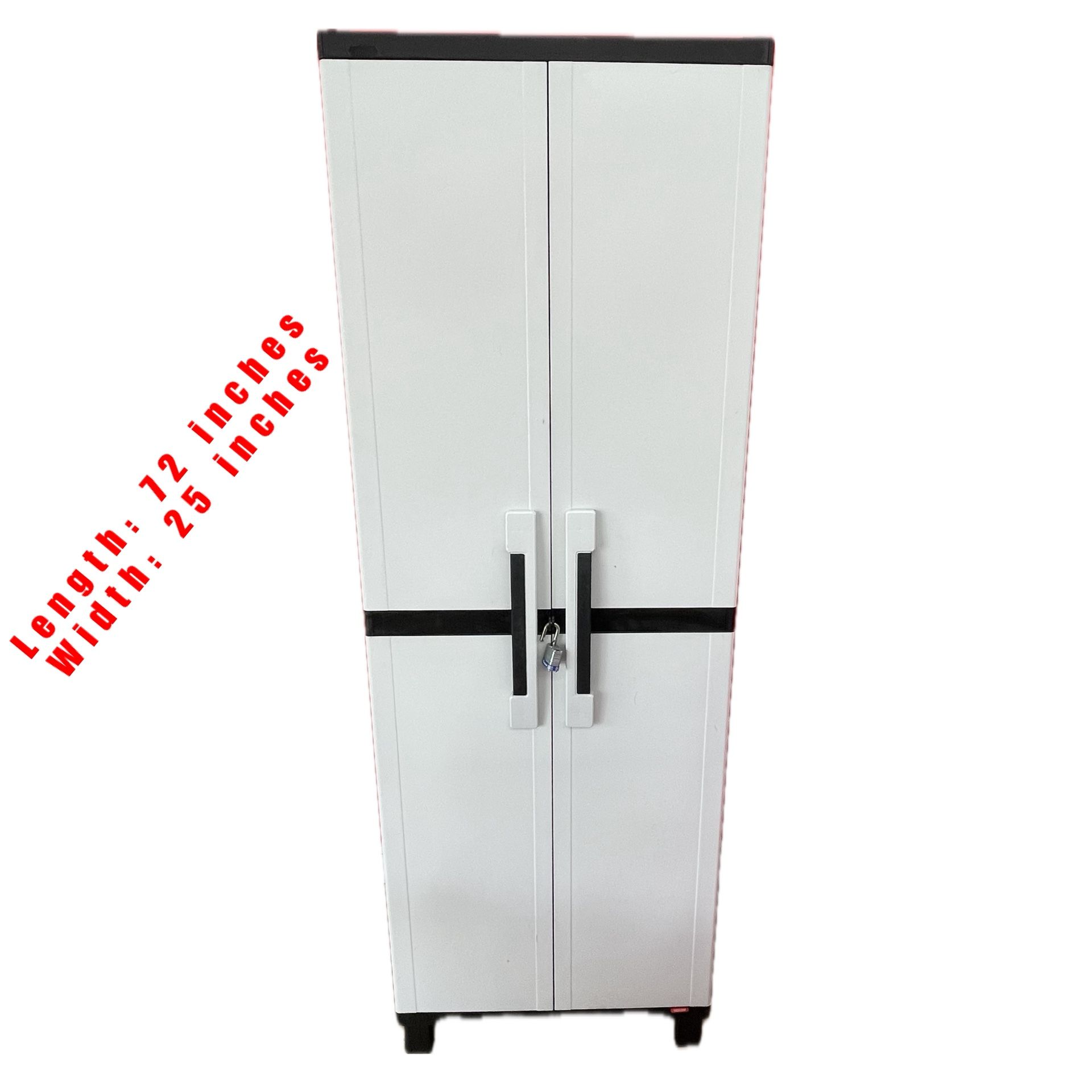 Storage Cabinet With Doors & Lock