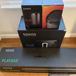 Sonos Home Theater System (complete system - WiFi or Wired) 