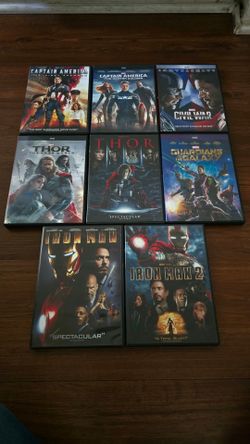 ​Marvel Blu-ray/DVD/Digital Movie Lot (8 Films) - Captain America, Iron Man, Thor