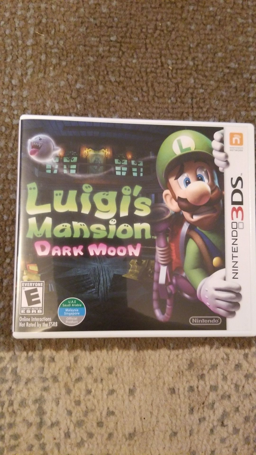 Luigi's Mansion Dark Moon 3ds