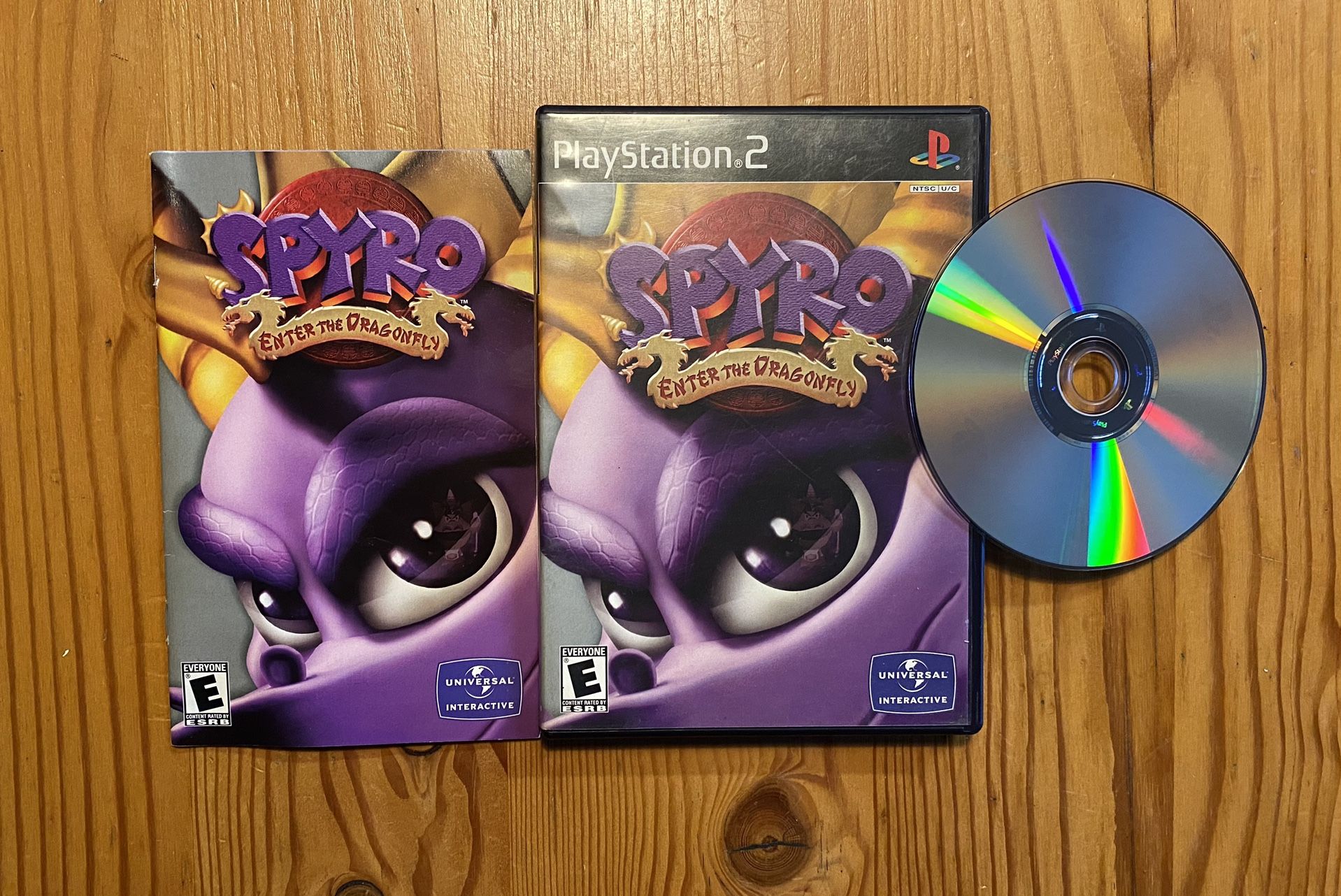 Ps2 Game ( Spyro: Enter The Dragonfly) 
