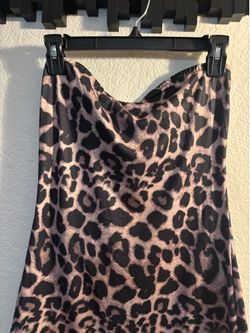 Strapless dress