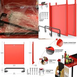 Side shelves for bbq pit / grill