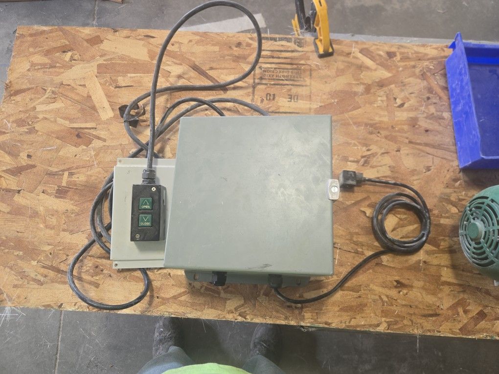 Garage Door Lift Electric Box And Switch