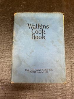 1938 Watkins Cook Book published by The J. R. Watkins Company