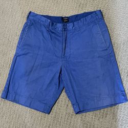 J. Crew Chino Shorts Blue Men's Size 32W