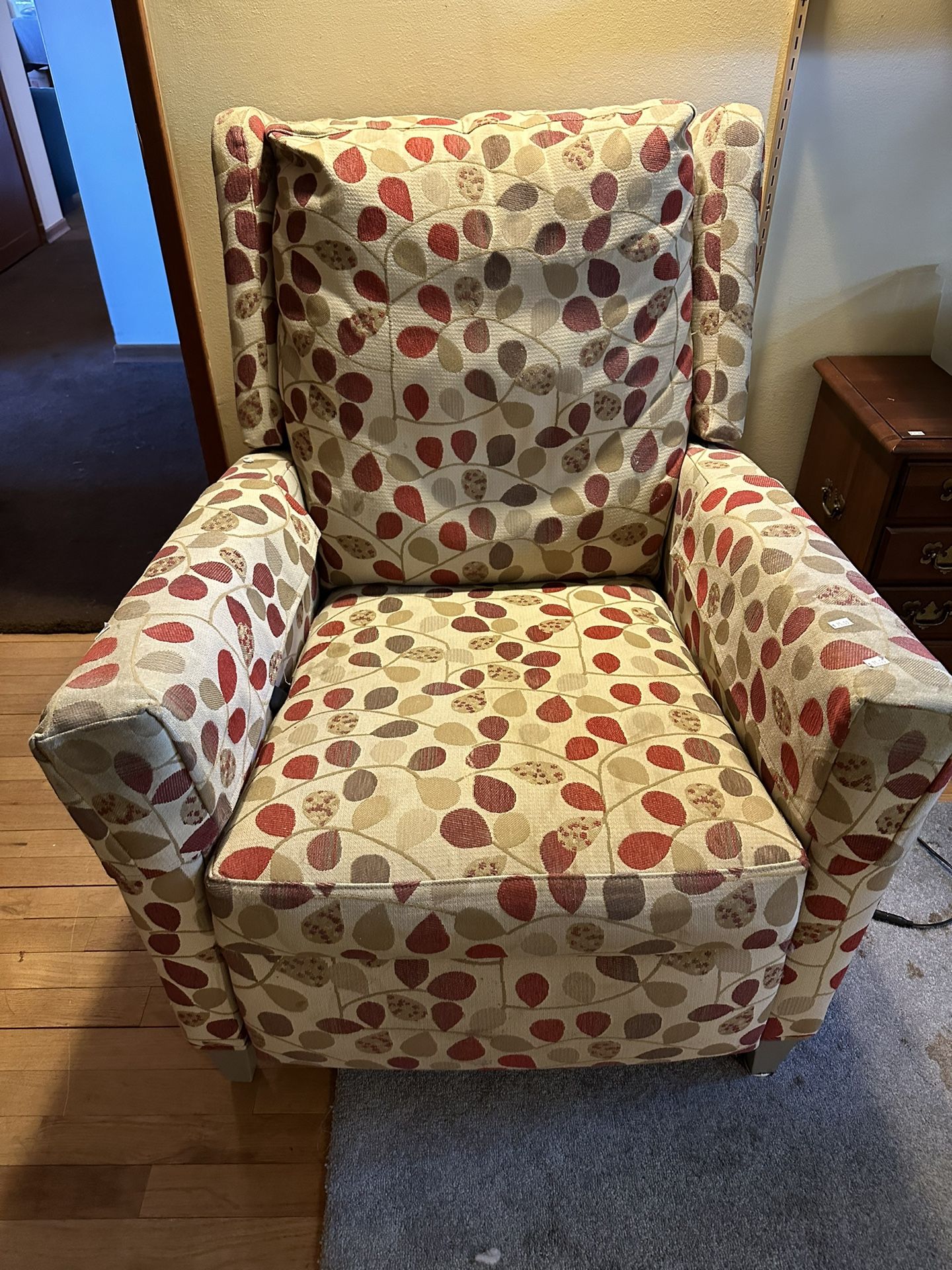 Leaf Pattered Lift Chair 