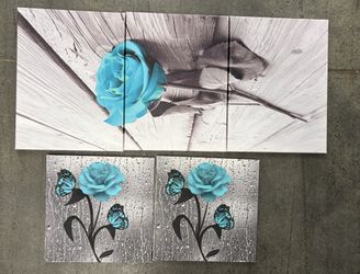 Rose wall picture