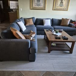 L SHAPE SOFA