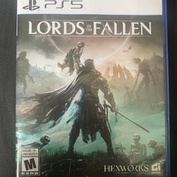  {PS5 GAME: LORDS OF THE FALLEN} $40 