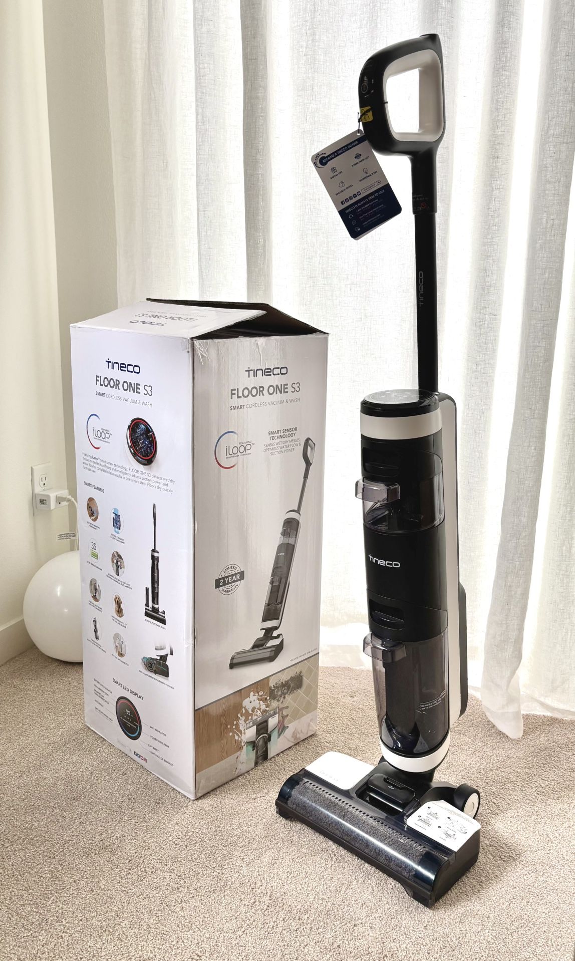 Tineco Floor ONE S3 Cordless Hardwood Floors Cleaner