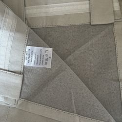 2 Curtains off-white color
