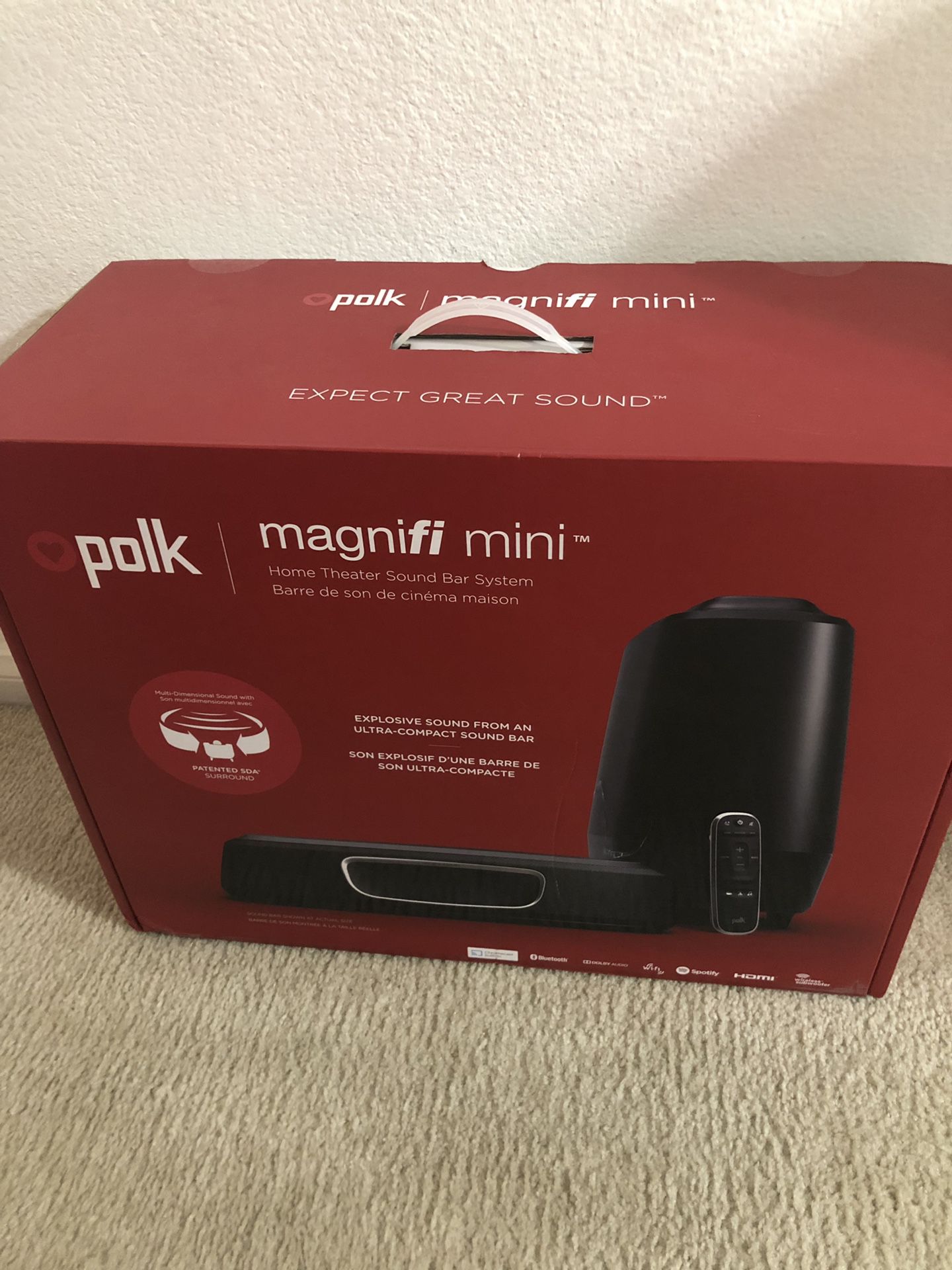 Polk Magnifi Mini Home Theater Sound Bar System
