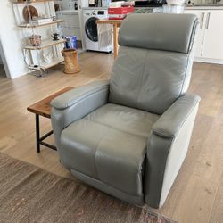 Power Leather Recliner Scandinavian Designs 