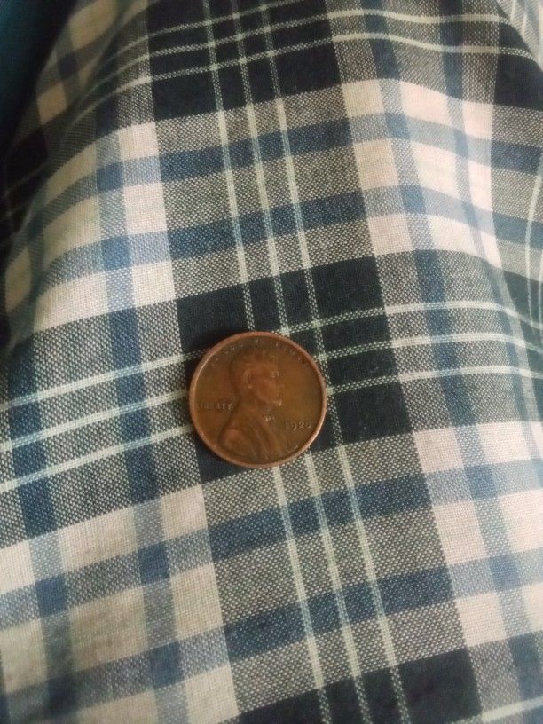1920 Lincoln Wheat Penny/ No Mint