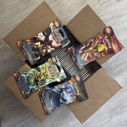 XY Steam Siege Sleeved Booster Packs