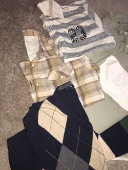10 Boys Tops and Sweaters Large 10-12