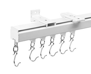 New In Box! Houmiggle (3’ - 24’) Room Divider And/Or Curtain Track Set $40 (#1359)